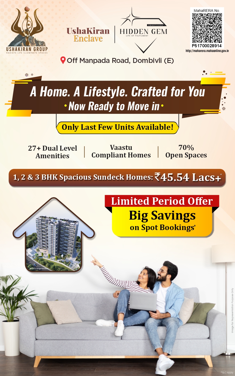Ushakiran Enclave, Residential Project in Dombivli