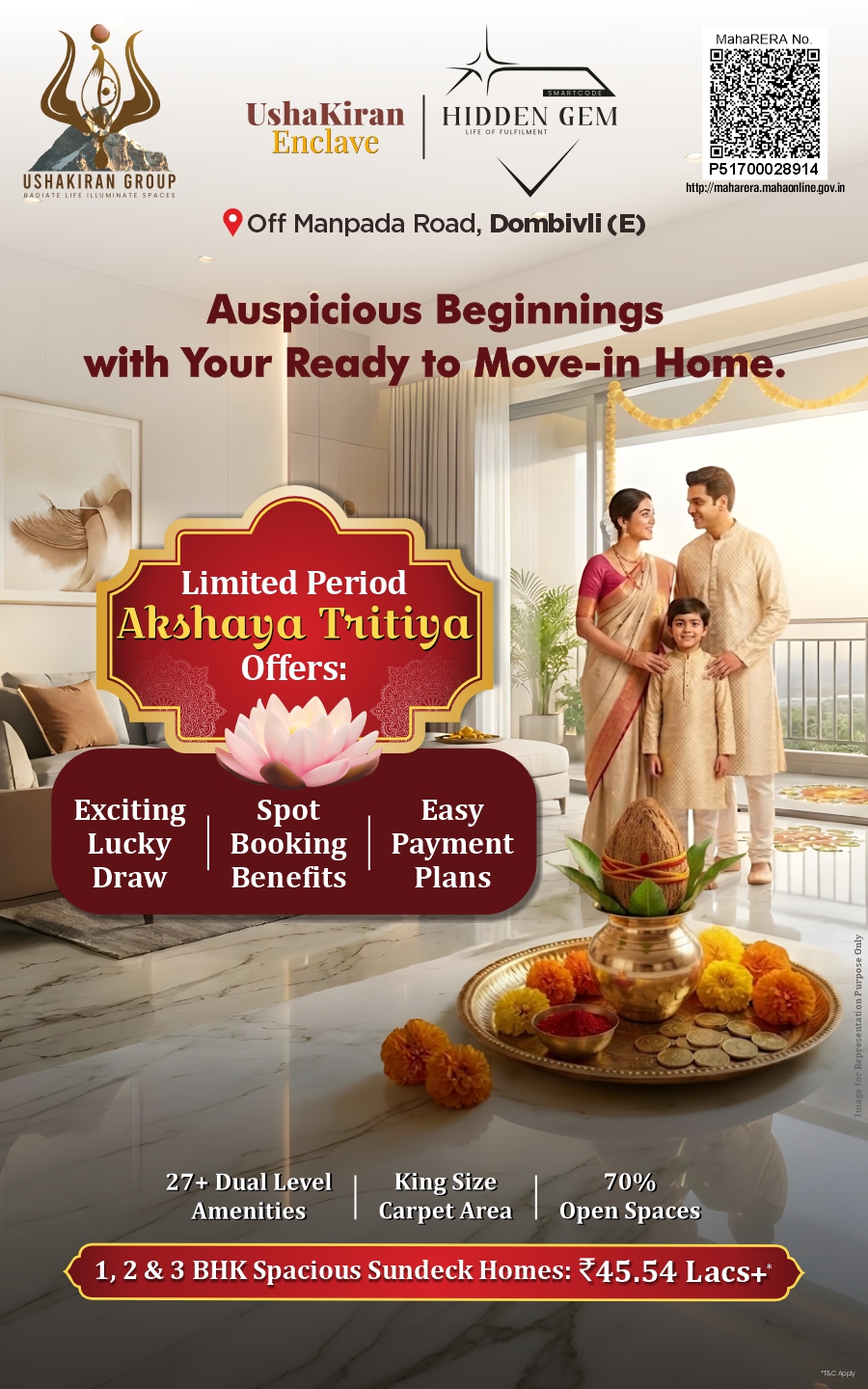 Ushakiran Enclave, Residential Project in Dombivli